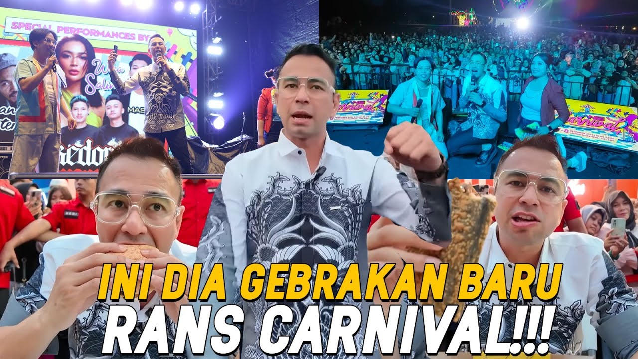 RAFFI NAGITA NGADAIN RANS CARNIVAL DI MALANG!!! RIBUAN PENGUNJUNG NIKMATIN HIBURAN DARI RANS!!!