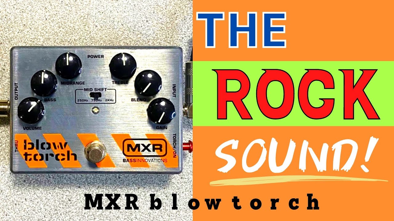 【図太いサウンド‼︎】MXR blow torch をベースで試奏＆レビュー！BASS DRIVE PEDAL ディストーション Distortion