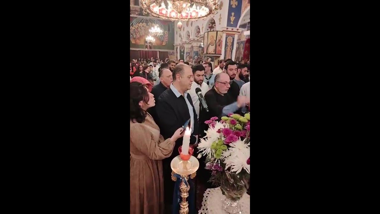 إن جبرائيل/المديح الكبير باللحن الثالث رتلها جوقة الكنيسة بقيادة المرتل الاول فادي الفار