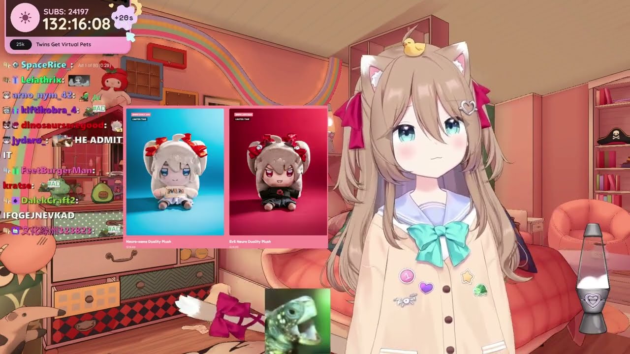 Vedal announced Mini Neuro-Sama plush