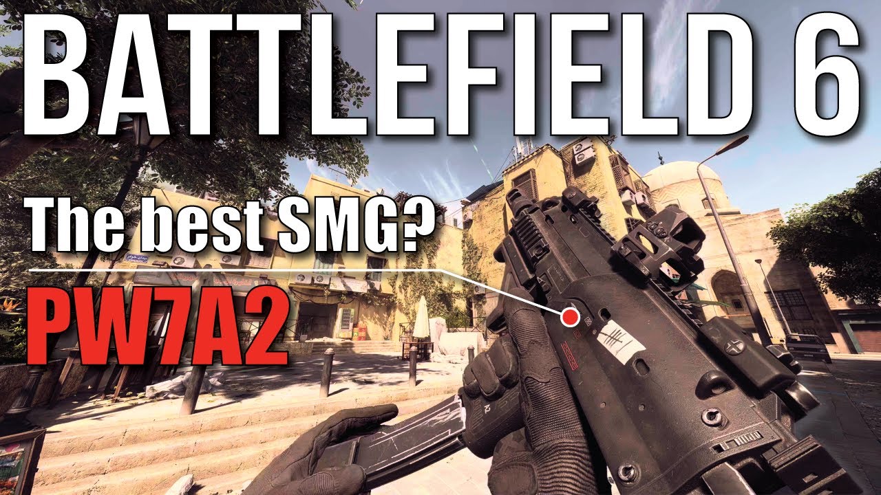 PW7A2 Best SMG?? | Battlefield 6 Escalation on Siege of Cairo | No Commentary 4k