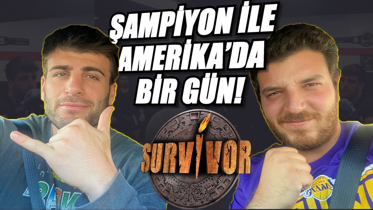 Amerika’da Survivor Şampiyonu İle Bir Gün Geçirmek w/ @1letsgochamp