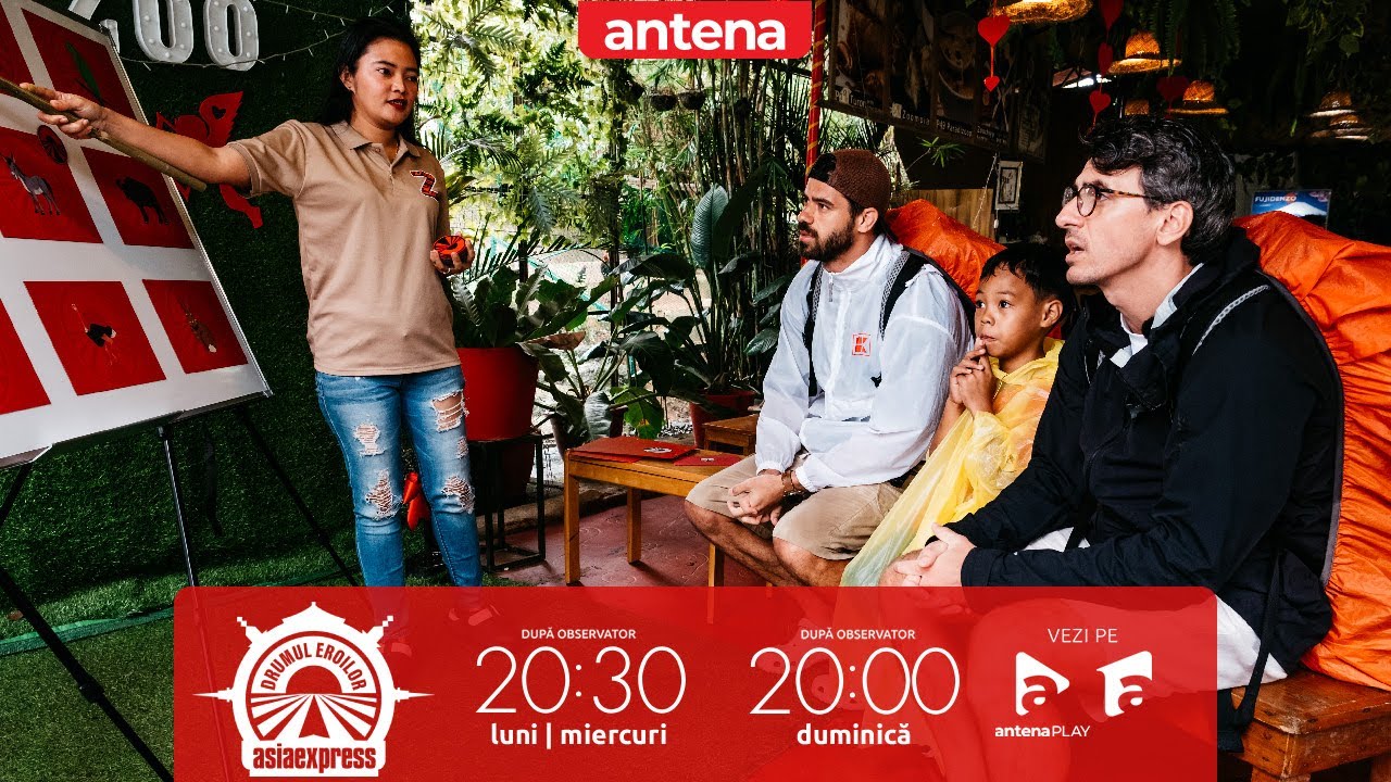 Concurenții, puși să învețe denumirile animalelor în limba tagalog