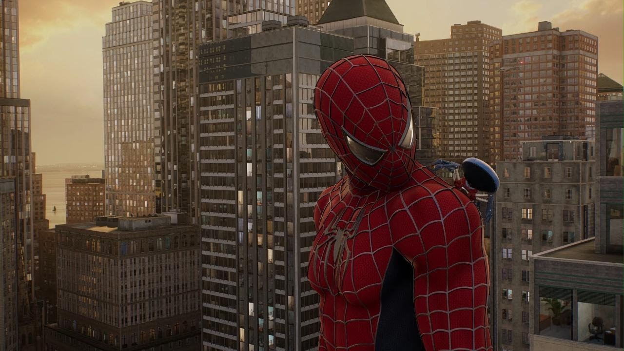 Marvel's Spider-Man 2 swinging