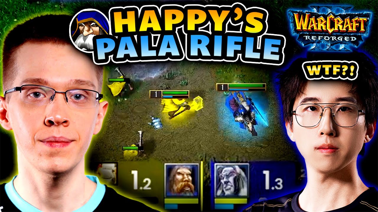 Happy's Turn to Play PALA RIFLE 😈 How Does Eer0 Respond? | Warcraft 3