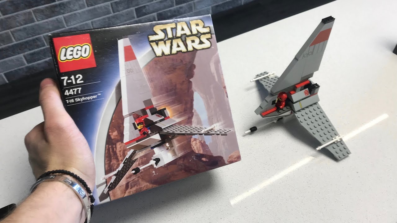 LEGO Star Wars -  4477 T-16 Skyhopper - ЗАПЕЧАТАННЫЙ НАБОР 2003 ГОДА