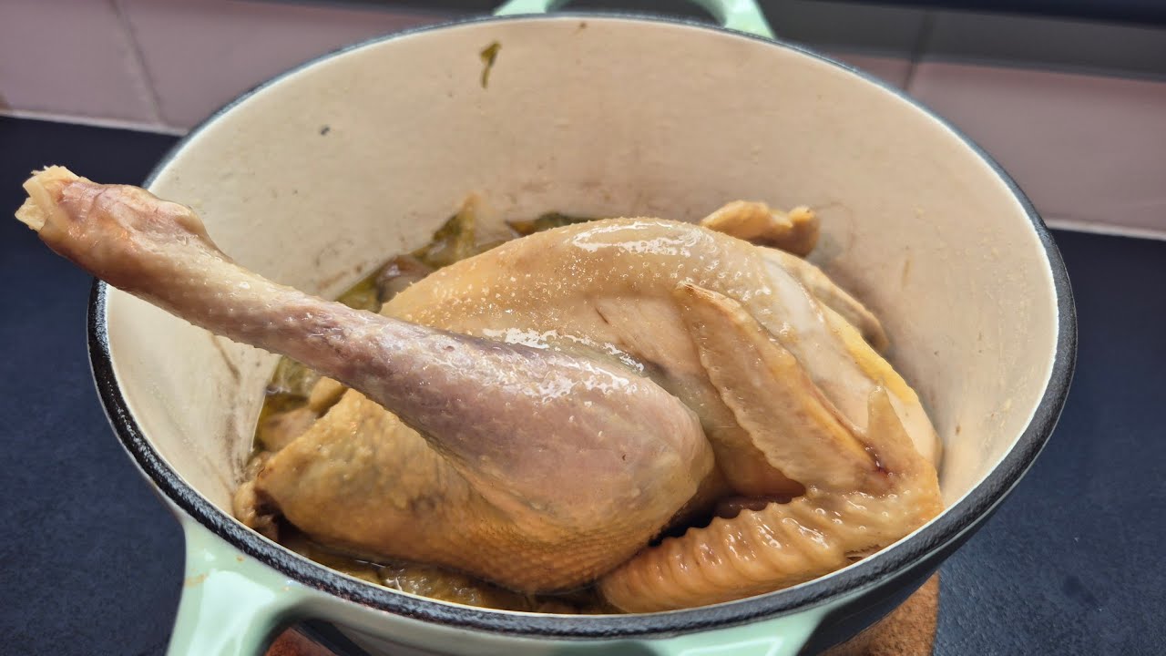 LET'S TRY THE VIRAL NO WATER CHICKEN