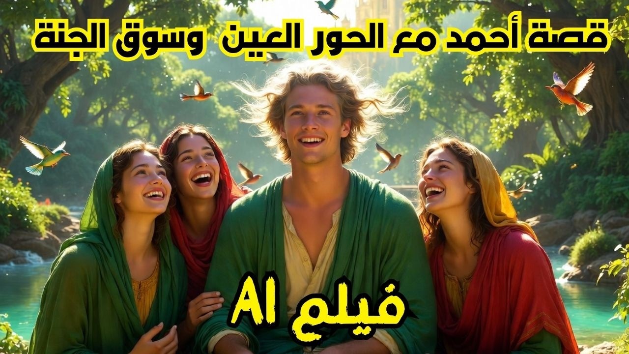 مغامرة أحمد في سوق الجنة… ماذا رأى هناك؟ 😲 | فيلم AI