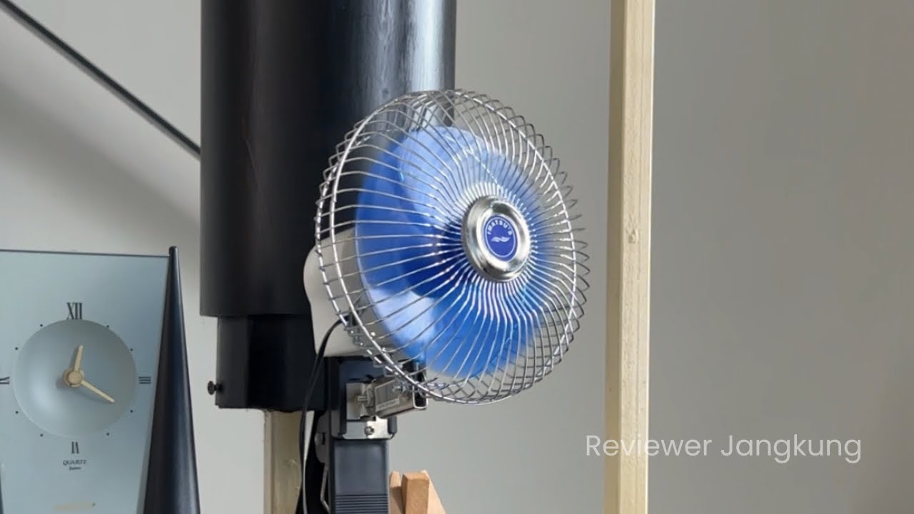 6” Imatsu’s 12 Volt Oscillating Car Fan | Kipas Angin Mobil Kecil