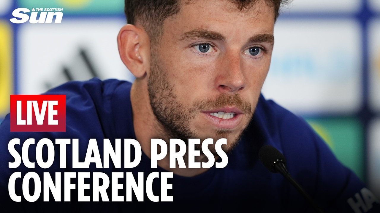 Scotland press conference ahead of their World Cup game against Morocco