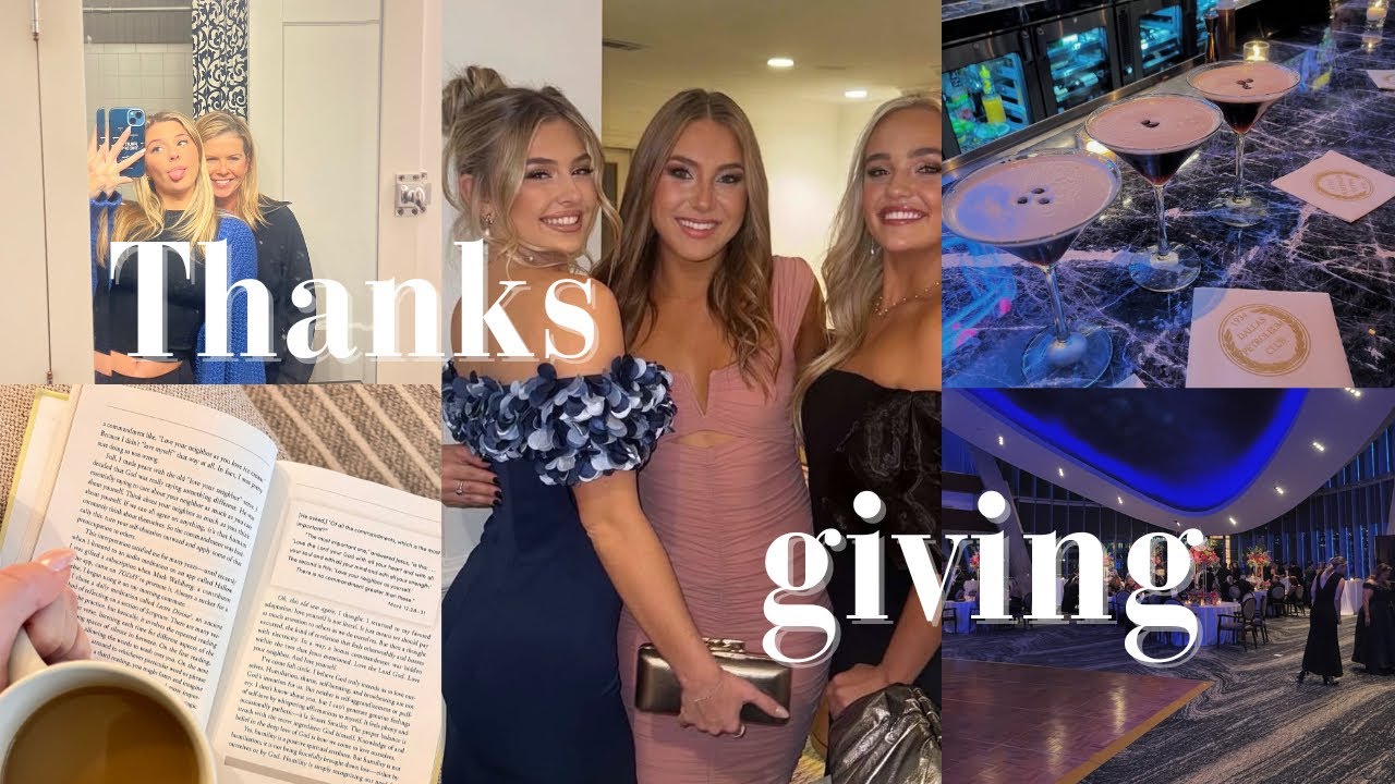 Wholesome Alabama Thanksgiving to a Dallas Debutant Ball 🦃🧡🥂