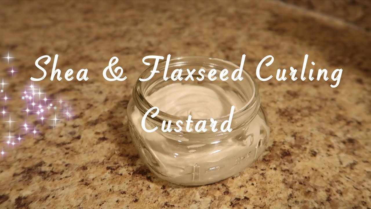 Крем для завивки волос с льняным семенем и маслом ши своими руками | Придайте локонам блеск и выр...