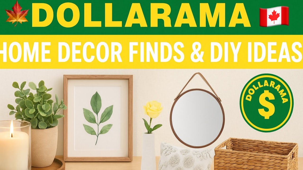 🍁Dollarama Home Decor Finds 🏡 | DIY Decor Ideas on a Budget | Dollar Store Canada