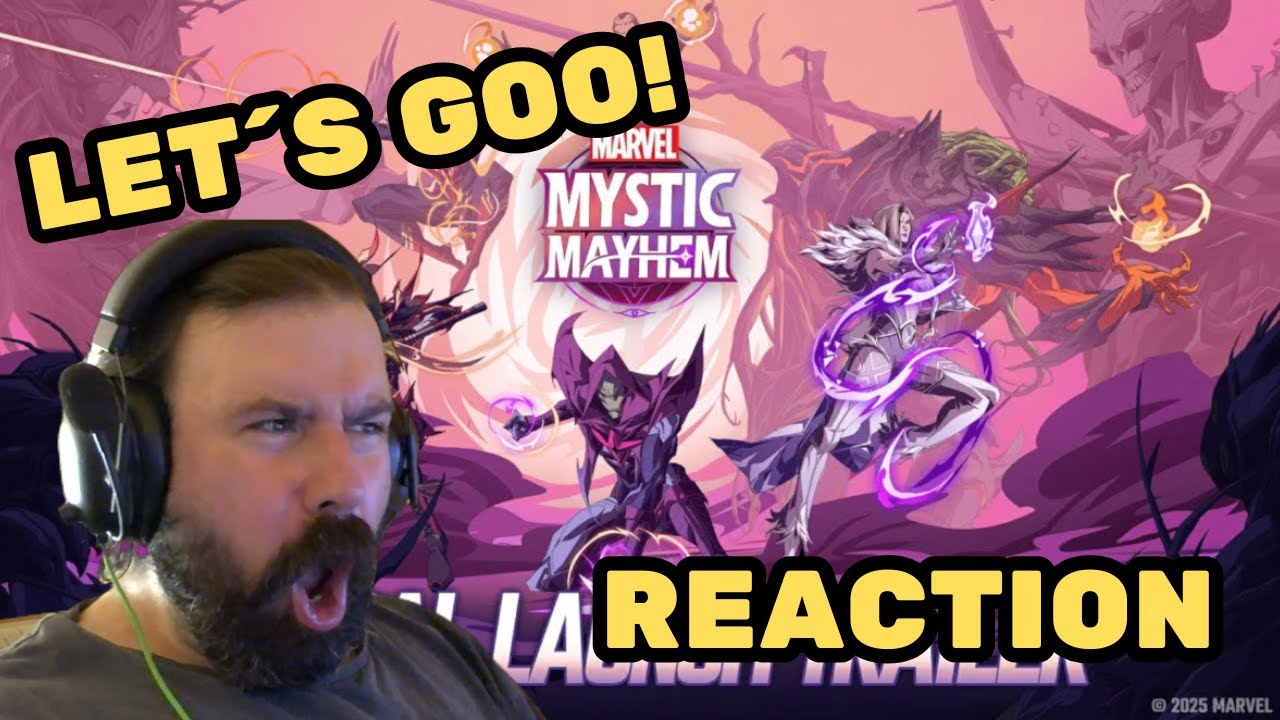 MARVEL Mystic Mayhem Global Launch Trailer | Break the Nightmare REACTION