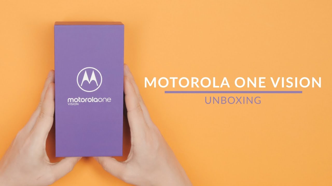 Motorola One Vision - unboxing - RTV EURO AGD