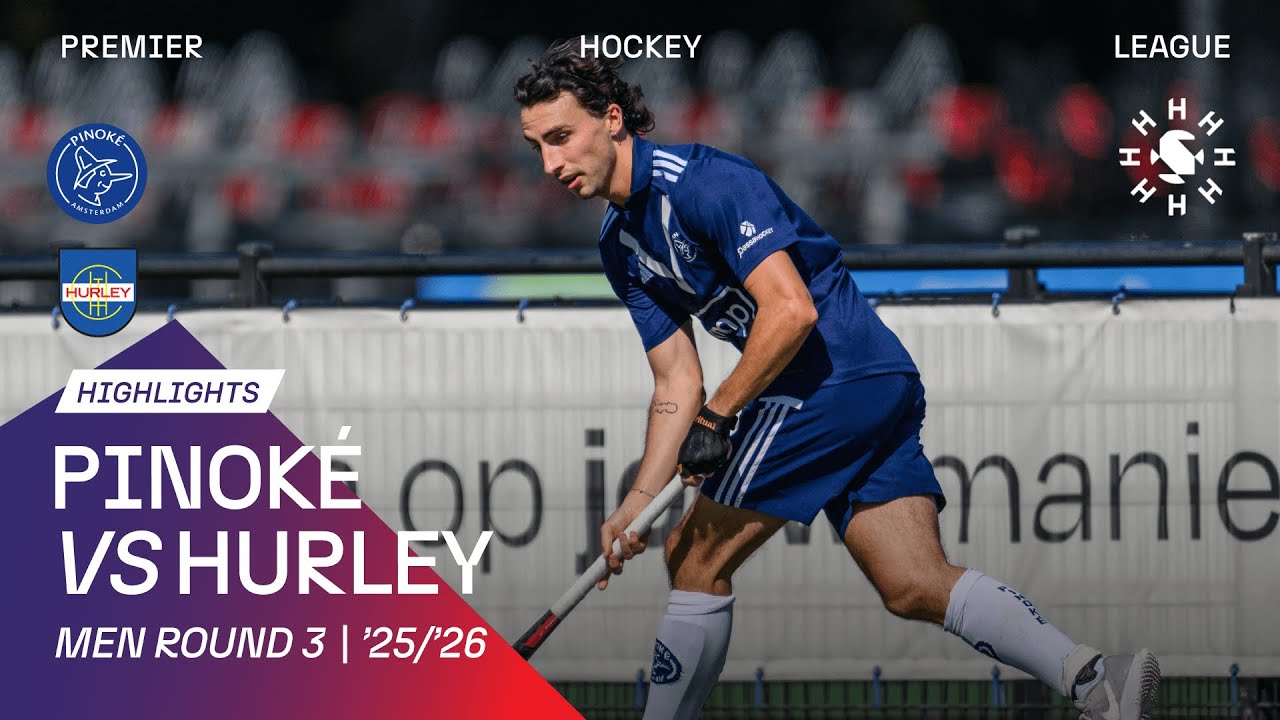 Miles Bukkens with another wonder goal 🤯 PIN – HUR 🏑 Tulp Hoofdklasse Men ‘25/’26 | Highlights