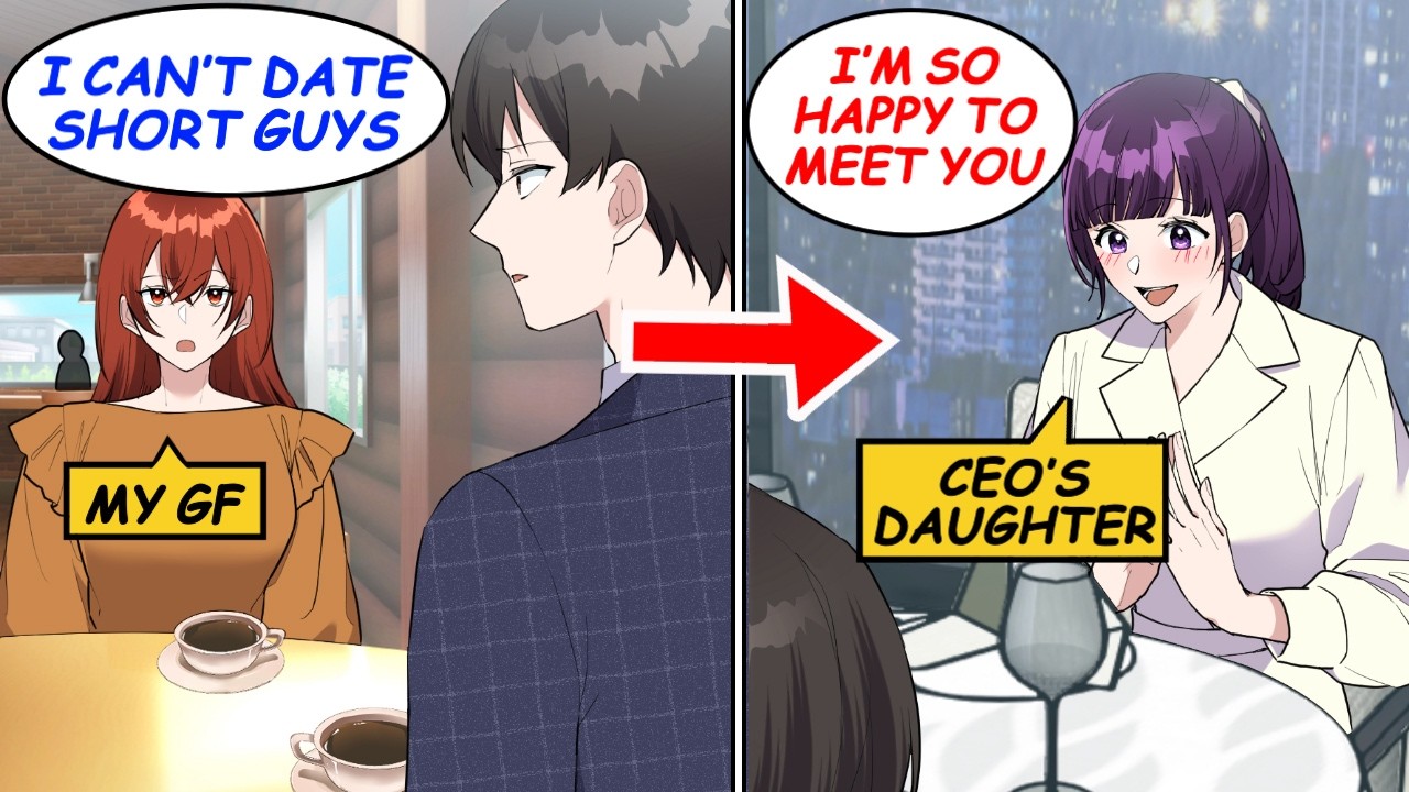 My girlfriend dumped me for being short. Then the CEO's daughter set up an arranged match!? [Manga]
