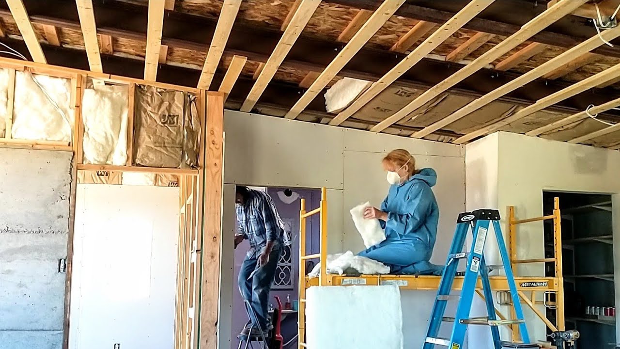 Making Progress DRYWALL & INSULATION | #33 DIY Off-Grid Home Build