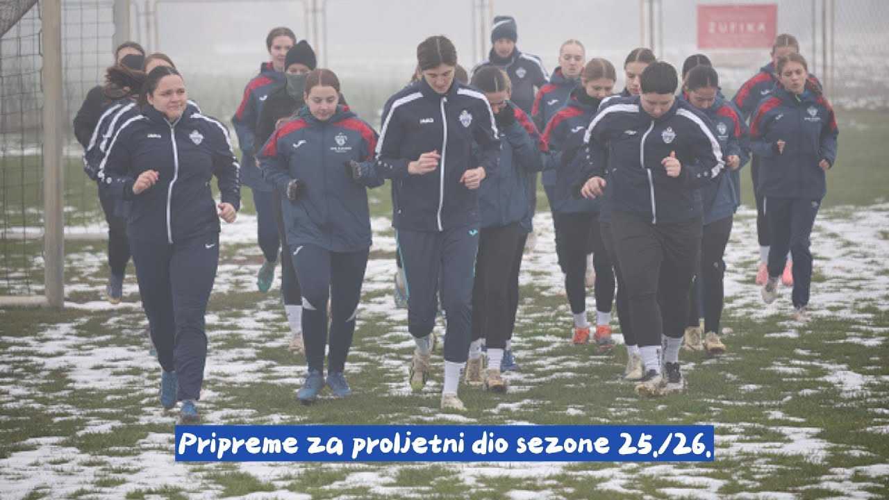 ŽNK Radnik Koprivnica, početak priprema za proljetni dio sezone 25./26.