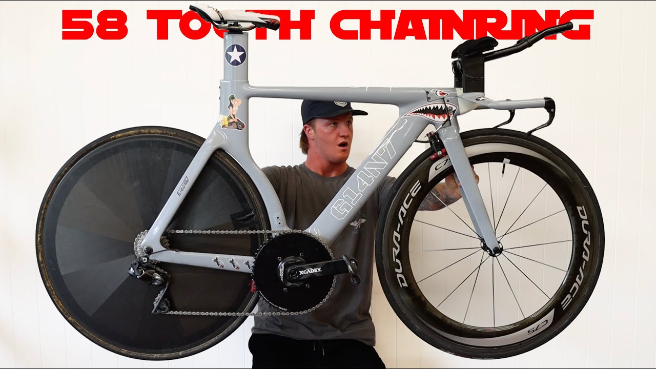 My First Time Riding 58 Tooth Chainring!