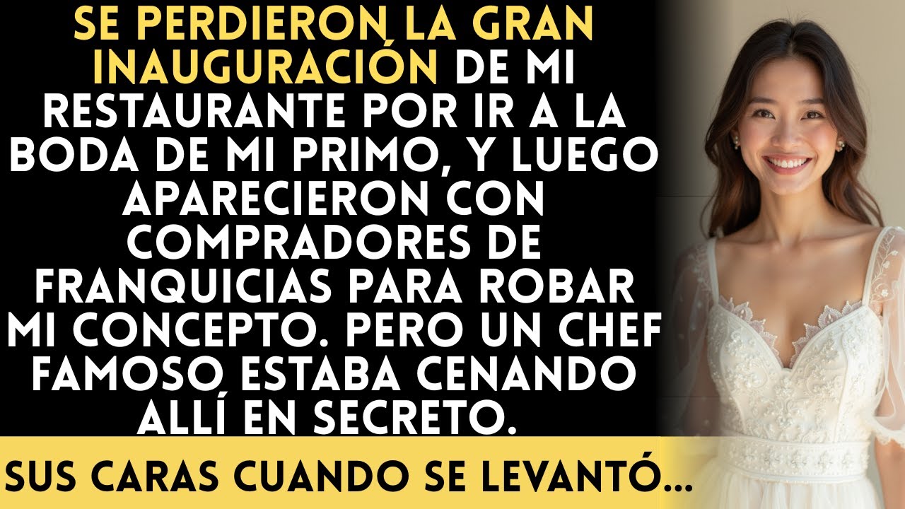 Ellos se Perdieron la Inauguración de Mi Restaurante  Llevaron Compradores de Franquicias para...