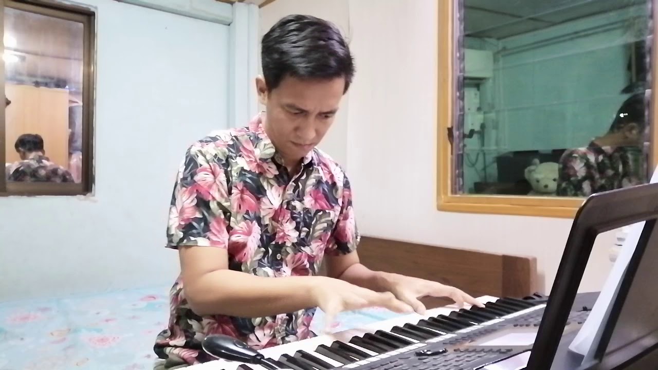 မွှေလွန်းသည့်ပန်း၊တေးရေး-ဗိုလ်ကလေးတင့်အောင်၊(only music) Pianist Tin Ko Ko