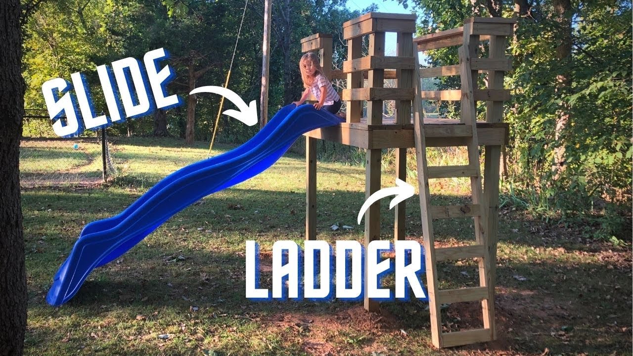 Installing the Slide and Ladder! | DIY Playground Build Ep. 7