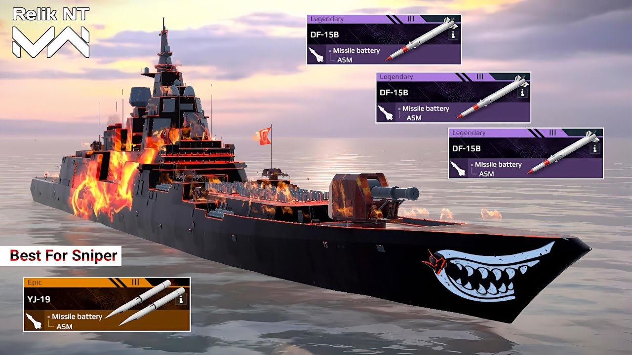 CN Chengying - This Destroyer Have OP Railgun🔥 Modern Warships 