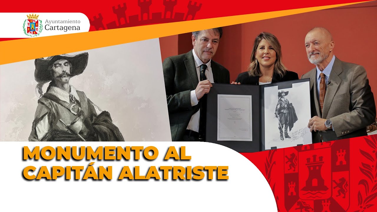 El personaje Alatriste creado por el escritor Arturo Pérez-Reverte tendrá un monumento en Cartagena