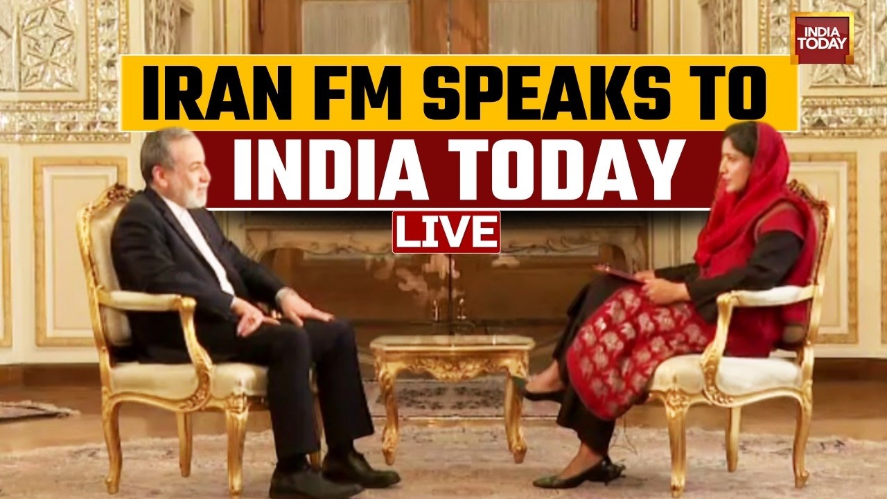 EXCLUSIVE: Iran Foreign Minister Abbas Araghchi Speaks to India Today | Geeta Mohan | LIVE