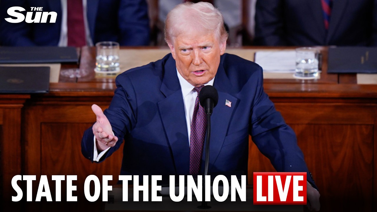 LIVE: President Trump to unleash fiery 2026 State of the Union address