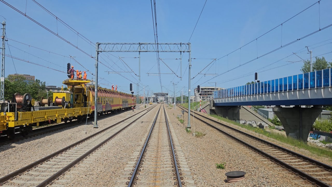 LK 91 Kraków Główny - Kraków Płaszów - Bochnia EP09-007 IC Ślązak. Modernizacja linii E 30.