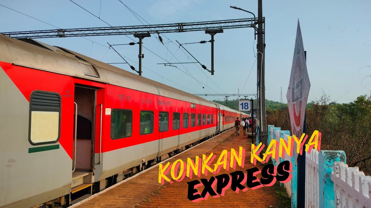 Konkan Kanya Express Full Journey*Most favourite Train among Locals*| Konkan railway