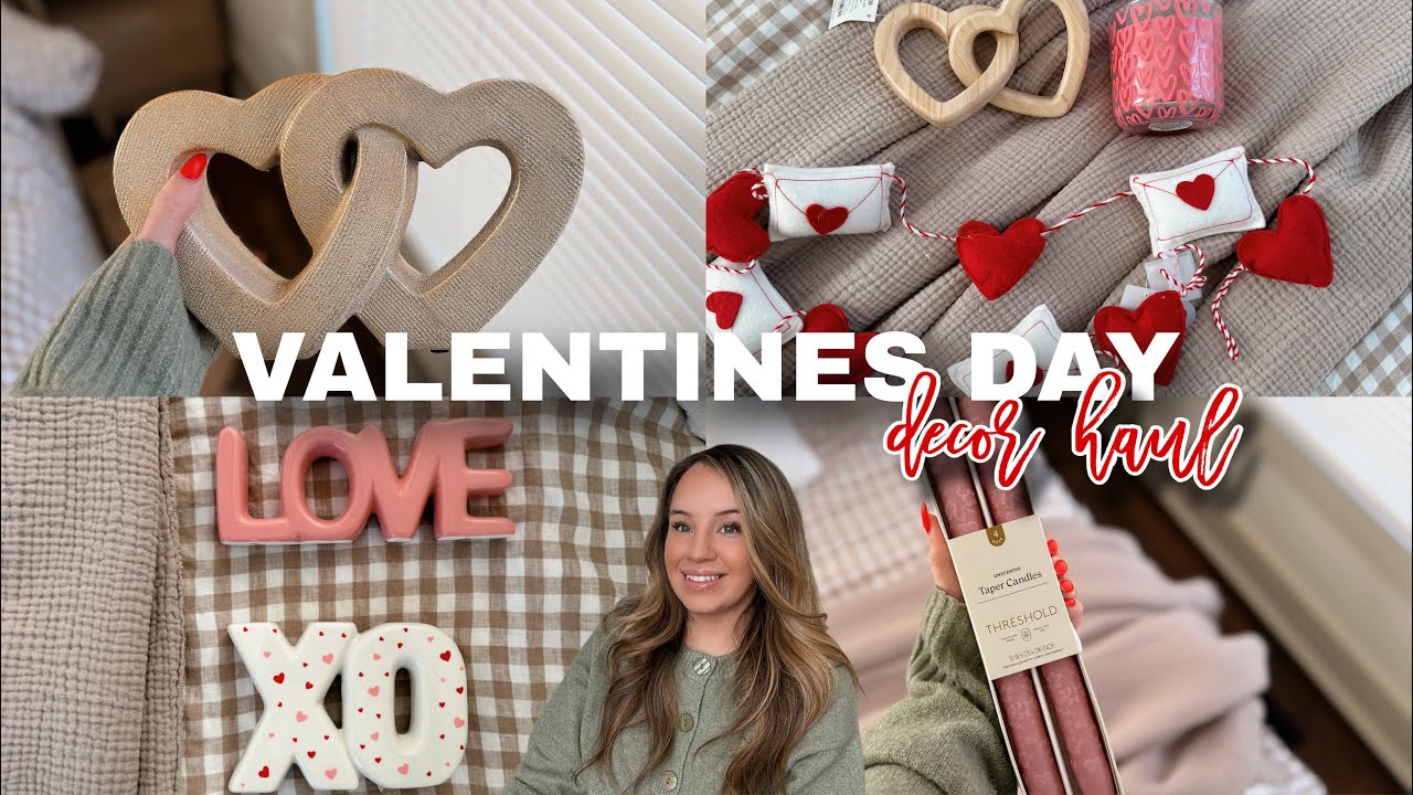 💕 Покупки декора ко Дню святого Валентина | Уютные, нейтральные и доступные вещи