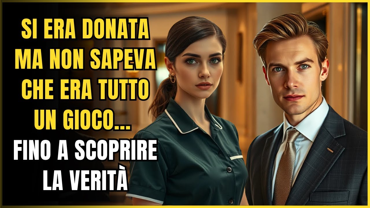 SI ERA DONATA, MA NON SAPEVA CHE ERA TUTTO UN GIOCO... FINO A SCOPRIRE LA VERITÀ