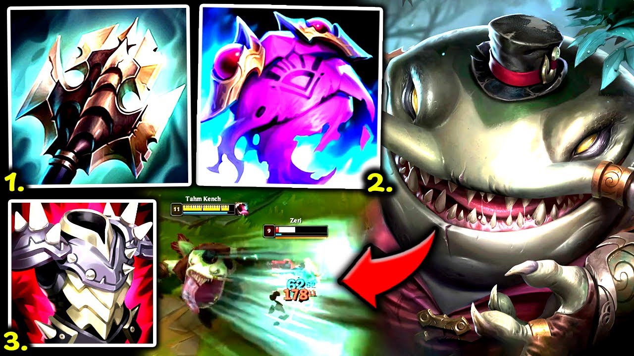 TAHM KENCH TOP IS A BEAST OF A TOPLANER (YOU SHOULD PLAY IT) - S14 Tahm Kench TOP Gameplay Guide