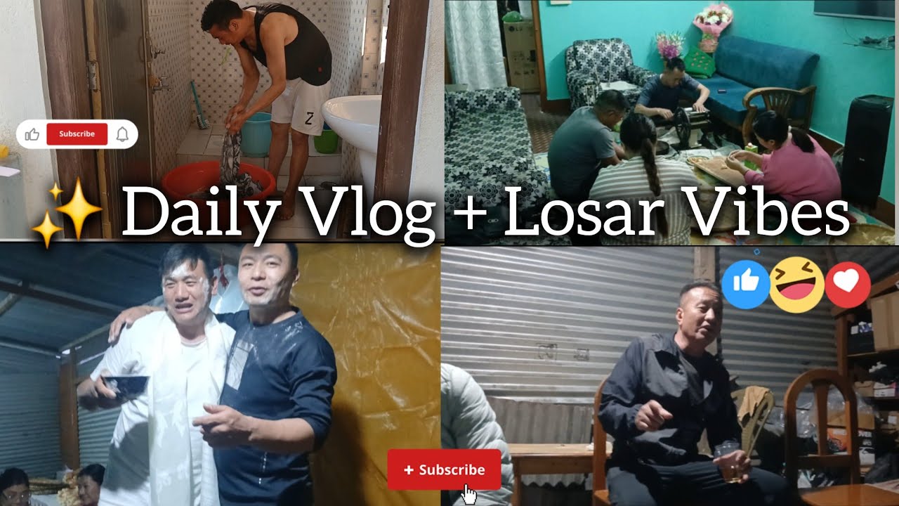 Friends ke ghar Losar preparation & full masti 💃|| Normal Daily Vlog ||LK Vlog 