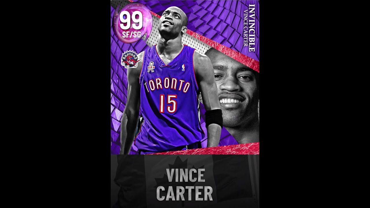 WE GOT AWESOME INVINCIBLE DARK MATTER VINCE CARTER GAMEPLAY IN NBA 2K22 MYTEAM!!!
