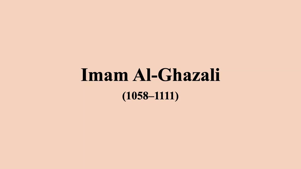 Imam Al-Ghazali