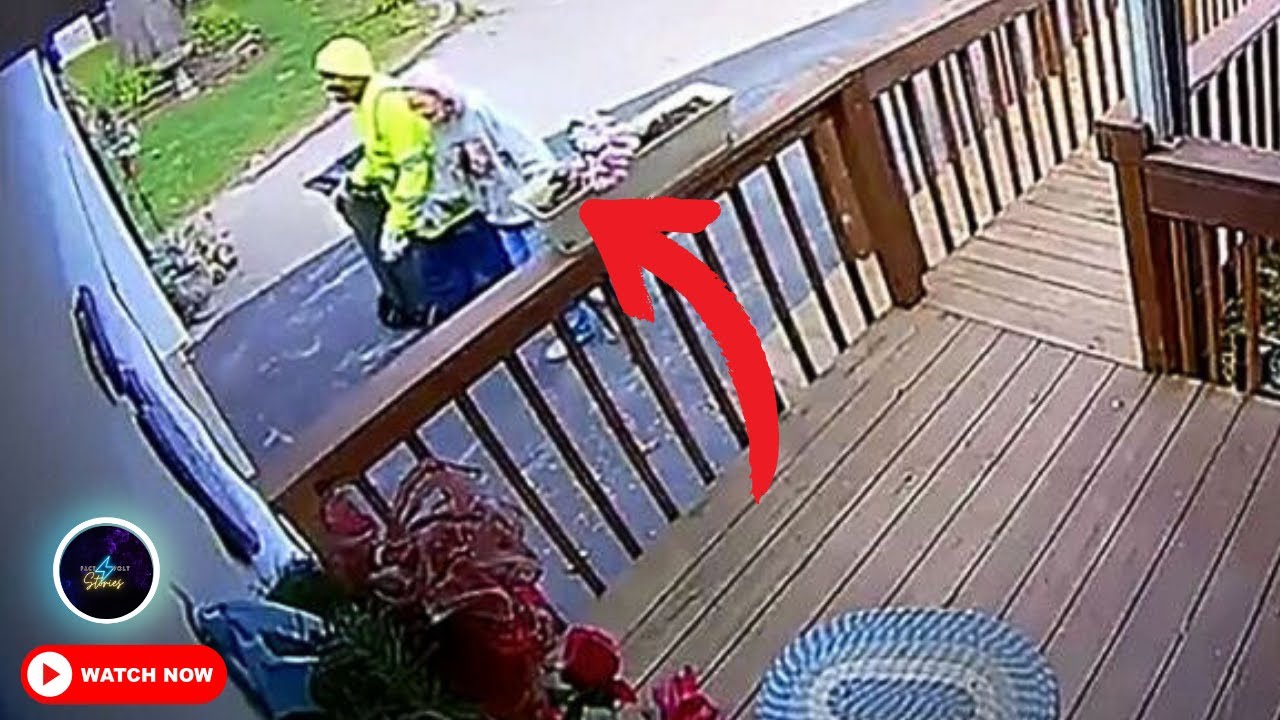 Daughter sets up cameras, discovers sanitation worker with her elderly mother