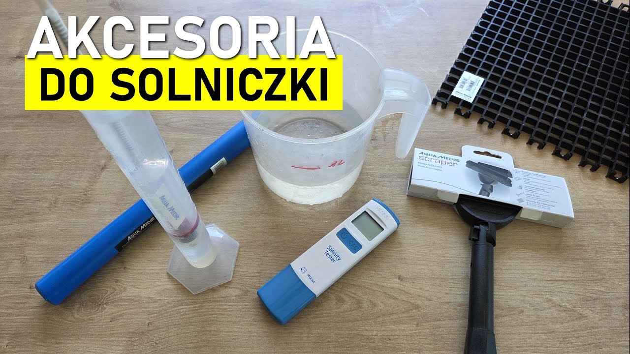 Aqua Medic Salimetr Pływakowy, Ostry Skrobak i Kratka