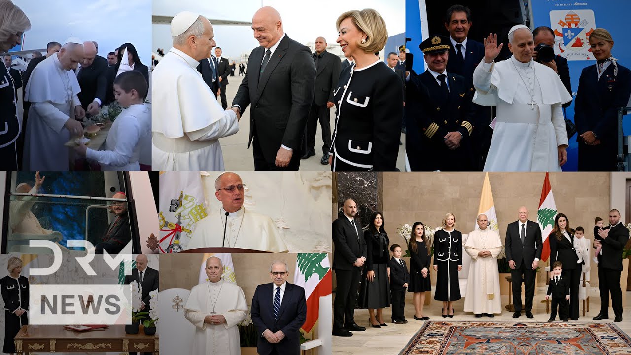 FULL HIGHLIGHTS: Pope Leo XIV's First Day in Lebanon – Arrival, Speech, Dedication & More | AK1N