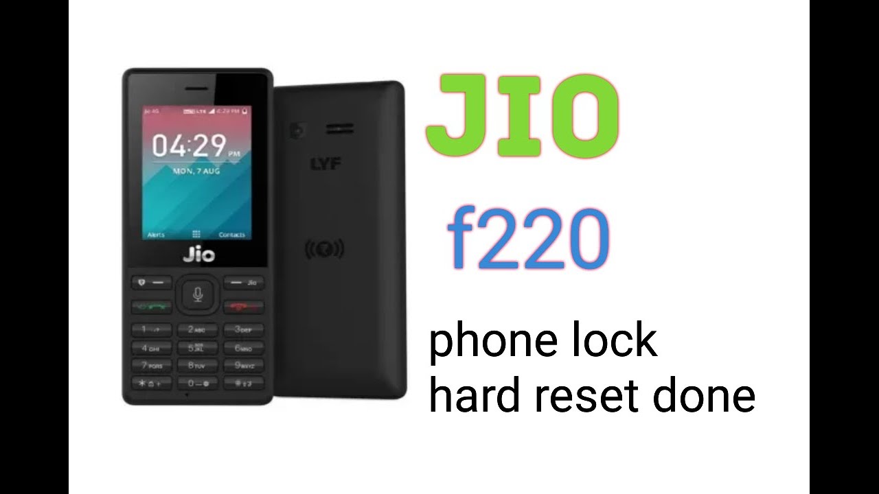 jio f220 hard reset| jio f220 hang on logo