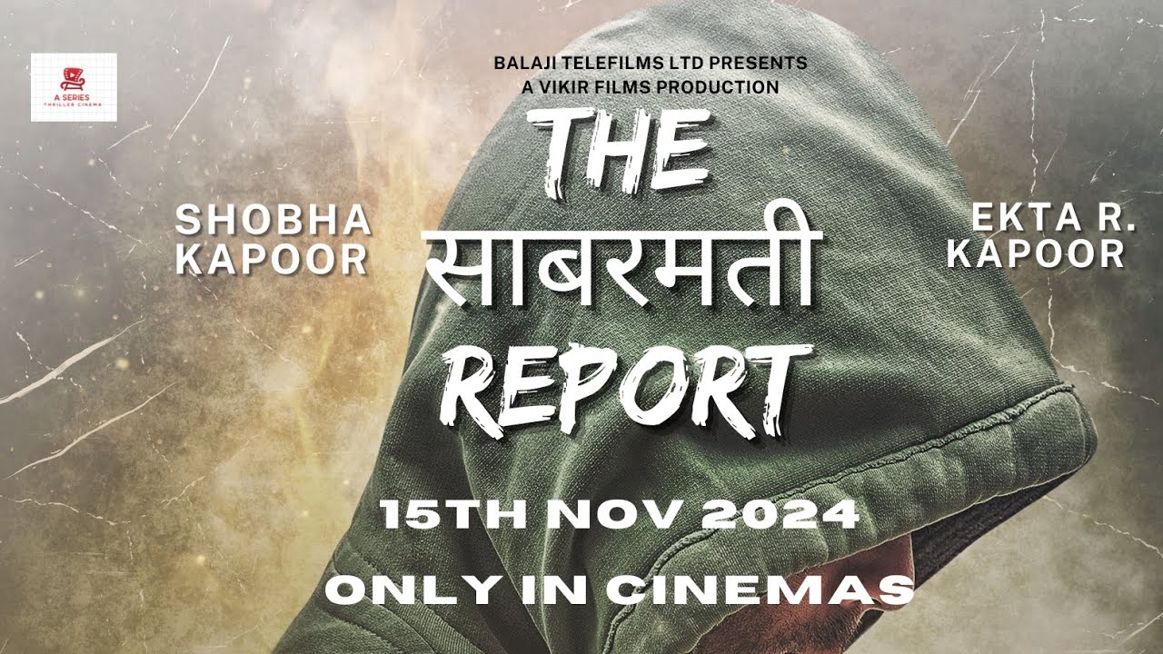 The Sabarmati Report | Official trailer | Vikrant Massey, Raashii K  | Ektaa K | November 15 | crime
