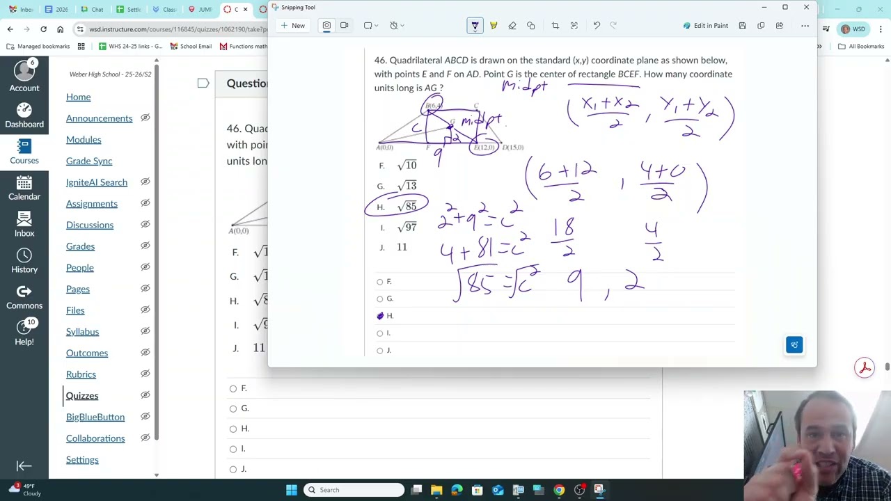 ACT Practice Test Homework / Classwork Video 2