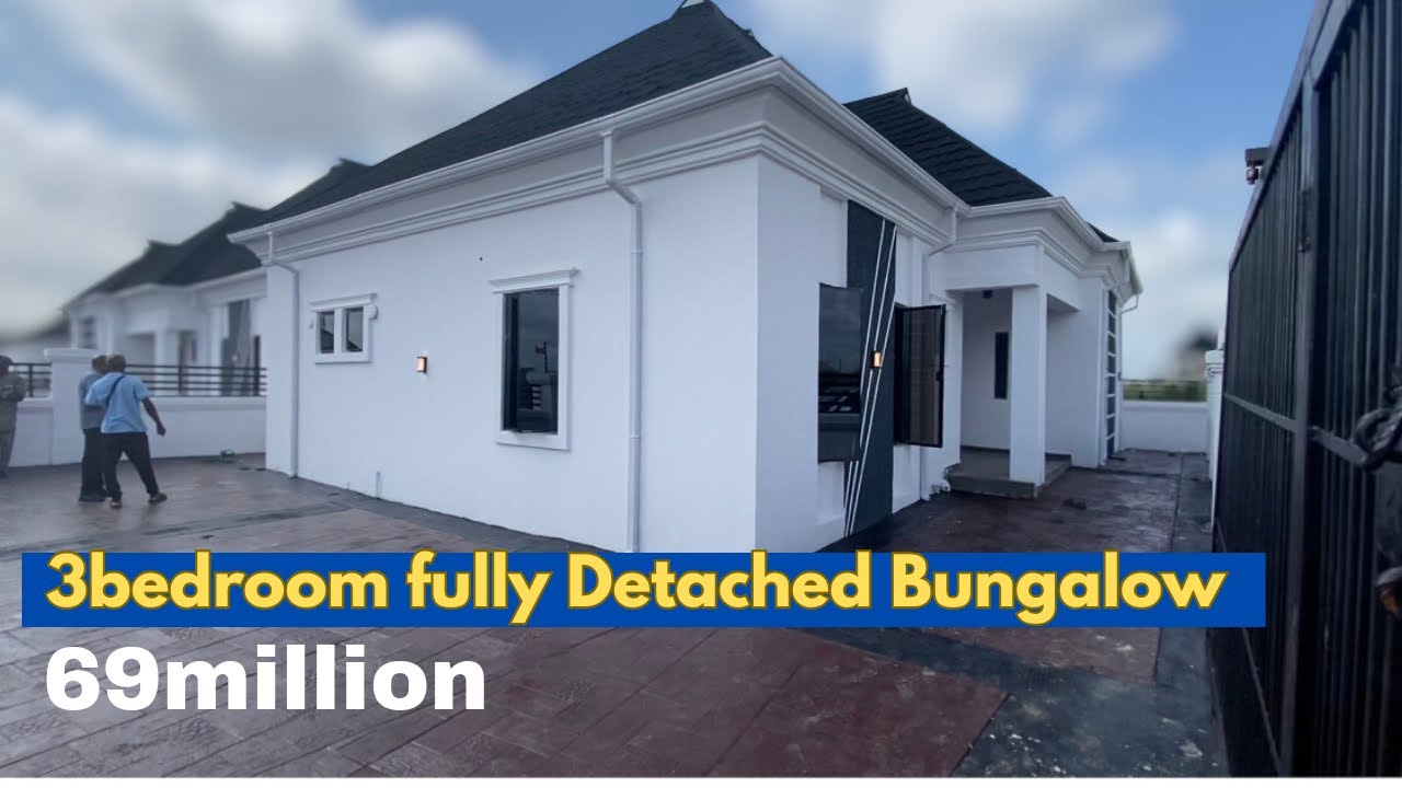 MARCH UPDATE : Automated 3 & 4bedroom Bungalow inside Bluestone Estate Mowe Town 