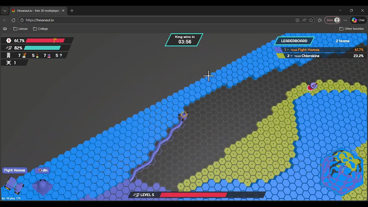Overcoming the Human Obstacle (Hexanaut.io Weekly Mode: 10v10 + Anthill + Shield Fury)