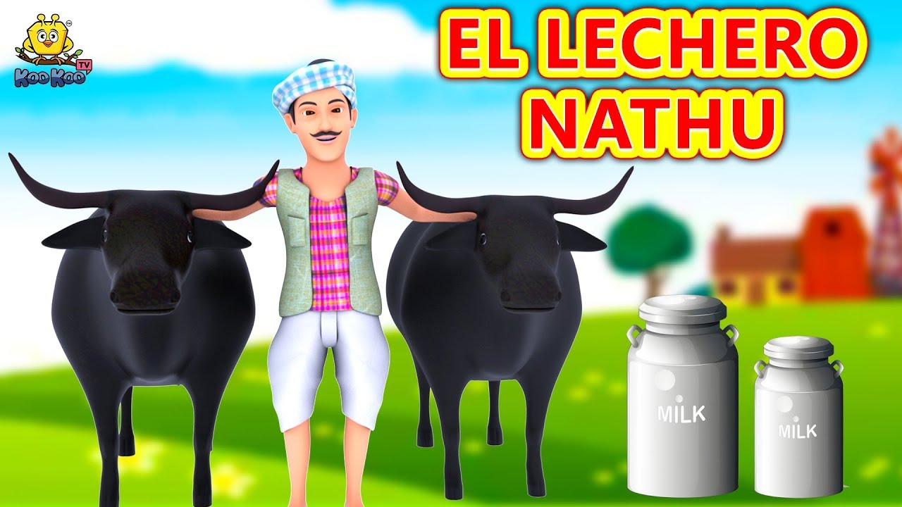 El Lechero Nathu - Cuentos de dormir para niños | Historias Españolas Para Niños | Koo Koo TV