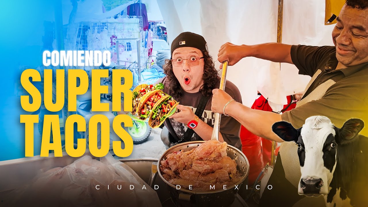 COMIENDO TACOS EN EL MERCADO DE SONORA EN CDMX