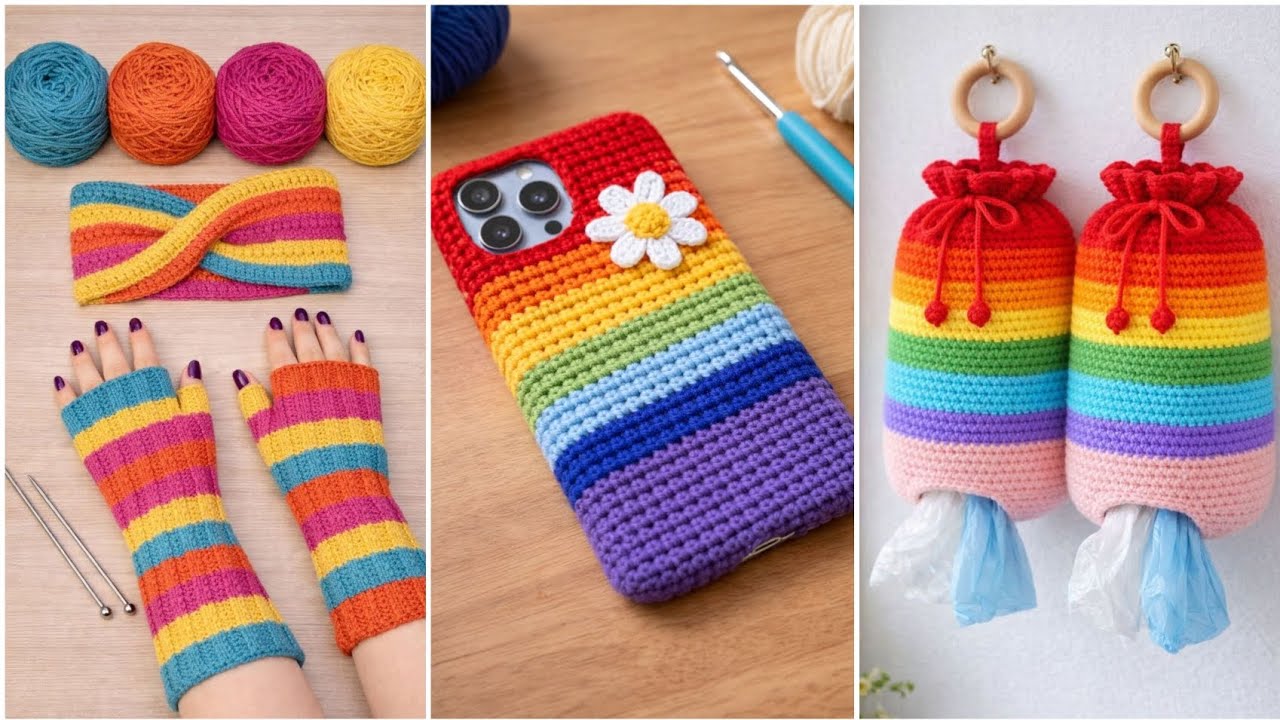 Most Beautiful attractive crochet handmade items and design Home decor ideas 